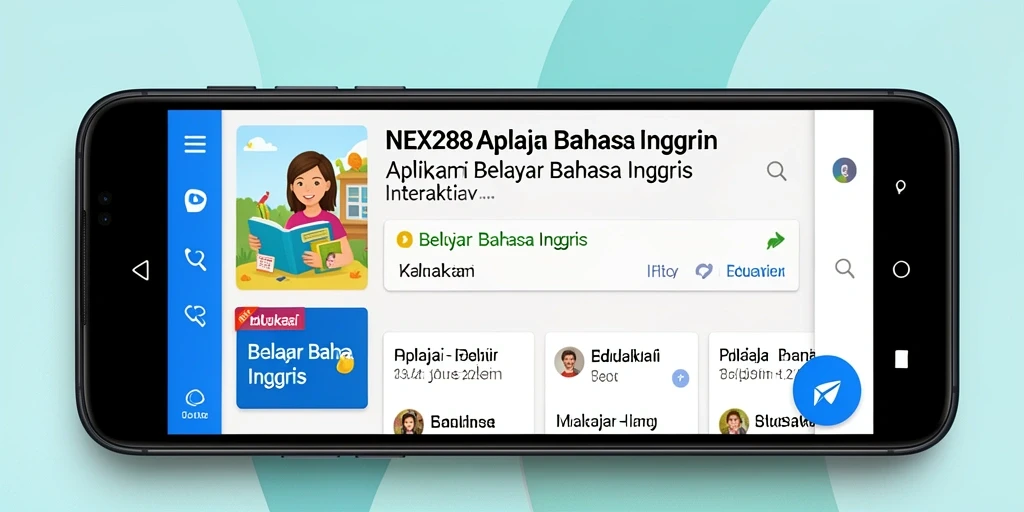 Tampilan antarmuka NEX288 yang intuitif dan menarik.