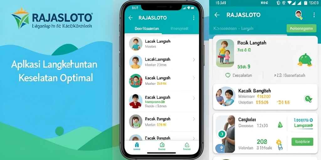 Tampilan antarmuka utama RAJASLOTO yang modern dan mudah digunakan.